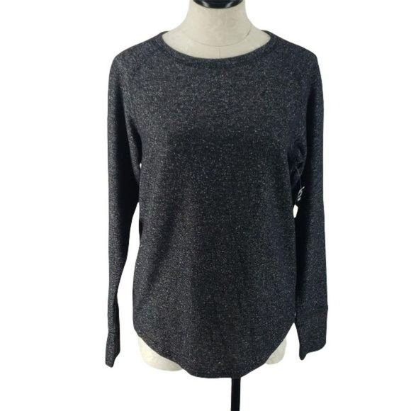 Bobbie Brooks Charcoal Grey Pullover Hi Low‎  Sweater Small - Picture 1 of 6